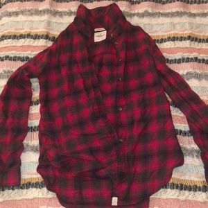 american eagle boyfriend flannel